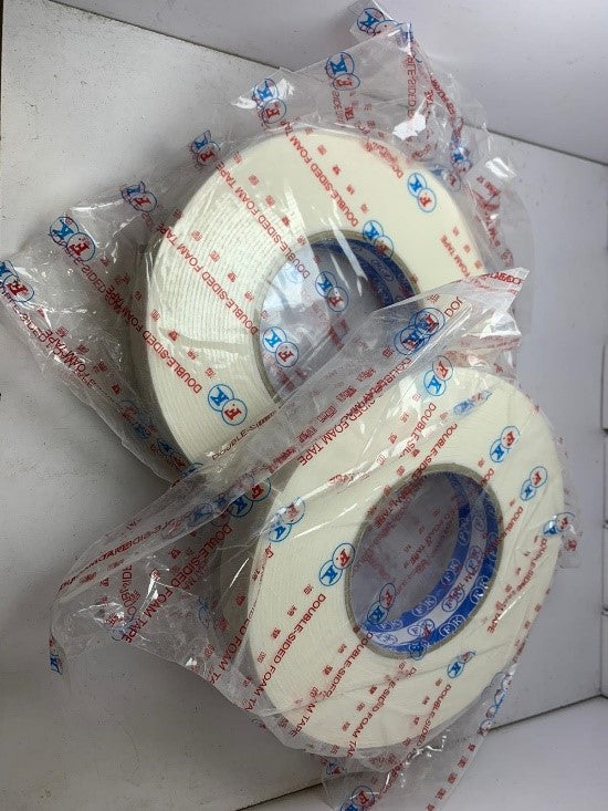 海棉雙面膠紙1吋$22/卷
